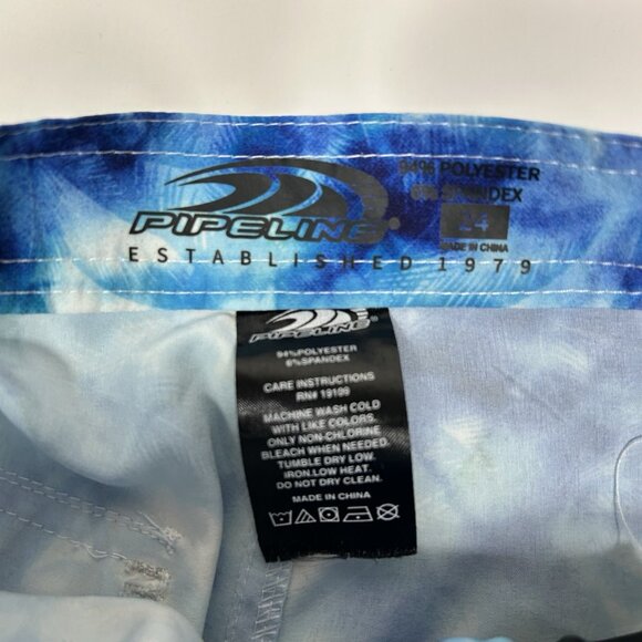 PIPELINE Boys Swimming Trunks Shorts Multicolor Drawstring Pocket Stretch Sz 24 - Picture 4 of 6